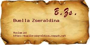 Buella Zseraldina névjegykártya