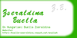 zseraldina buella business card